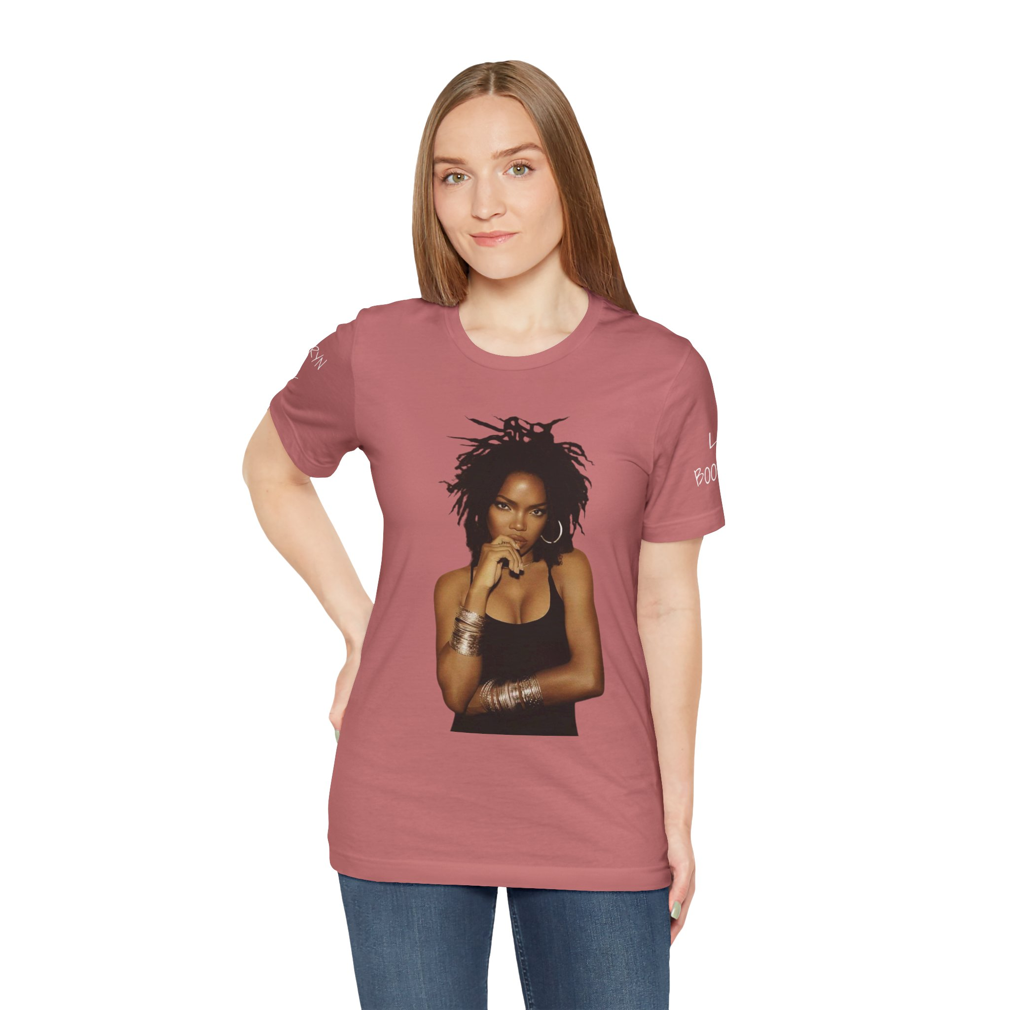 "L Boogie" Stylish Unisex Graphic Tee, Trendy Casual Wear, Unique Gift for Friends, Summer Outfit, Comfortable Everyday T-Shirt - Image 5