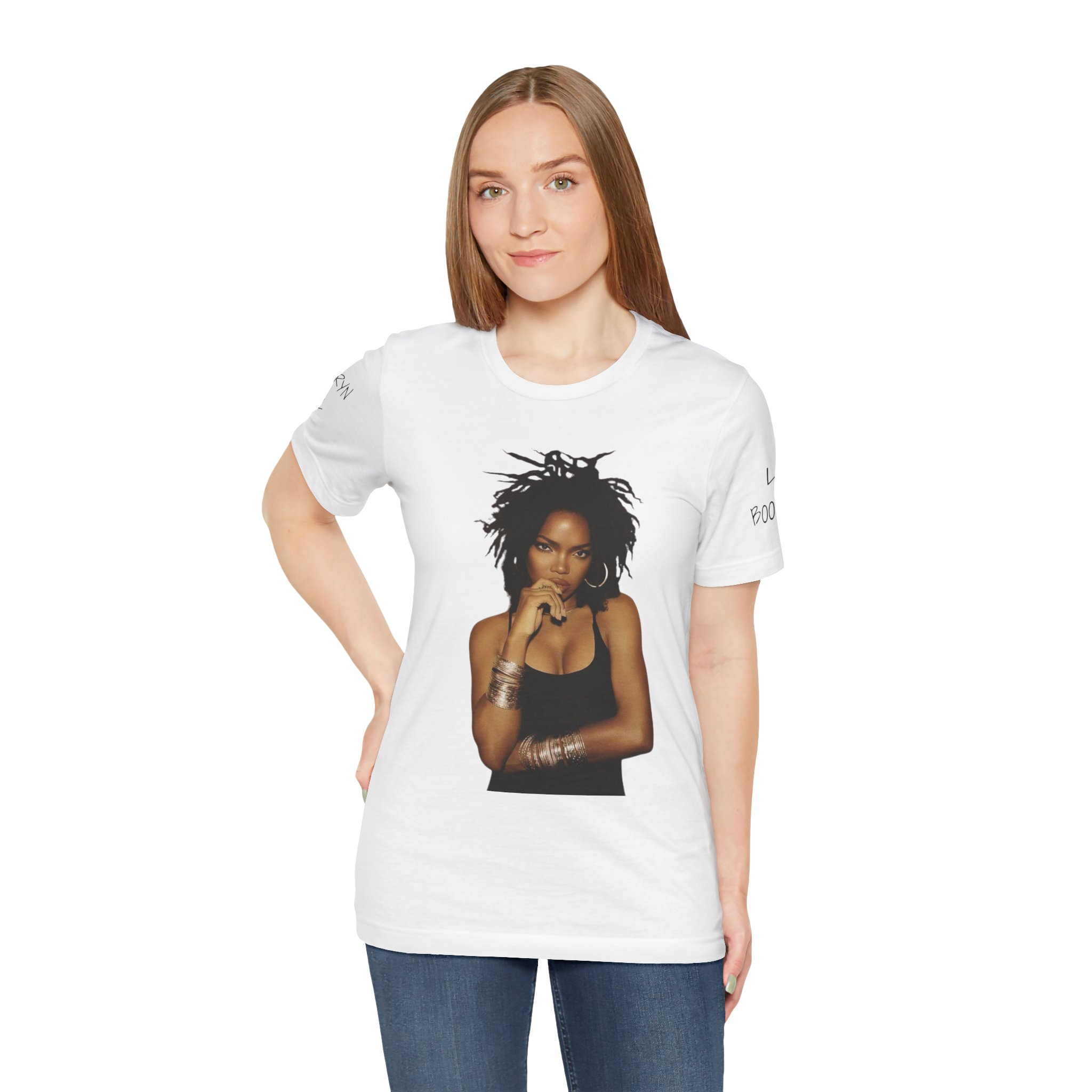 "L Boogie" Stylish Unisex Graphic Tee, Trendy Casual Wear, Unique Gift for Friends, Summer Outfit, Comfortable Everyday T-Shirt - Image 3