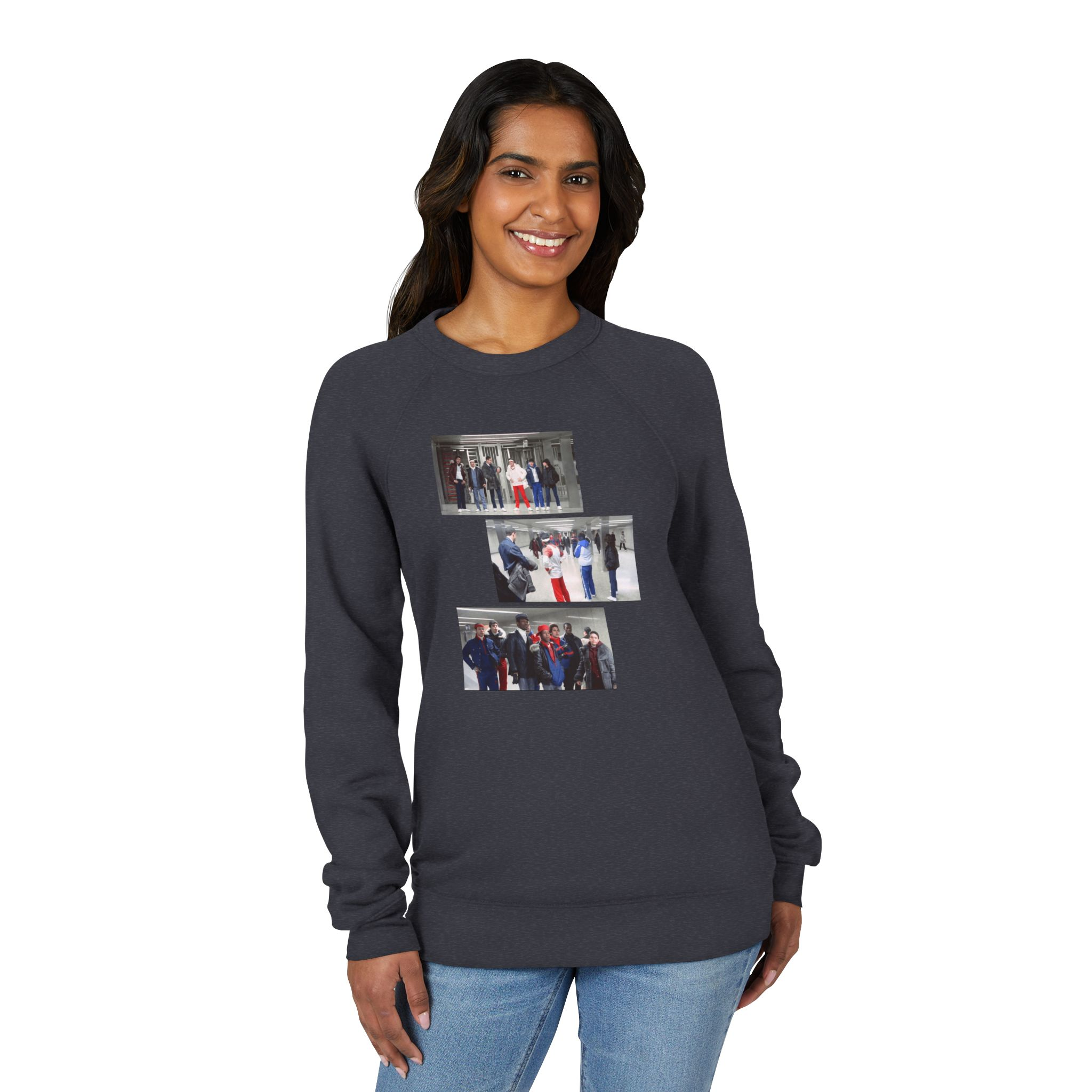 Beat Street Train Station Battle Stylish Unisex Sweatshirt with Unique Graphics - Image 3