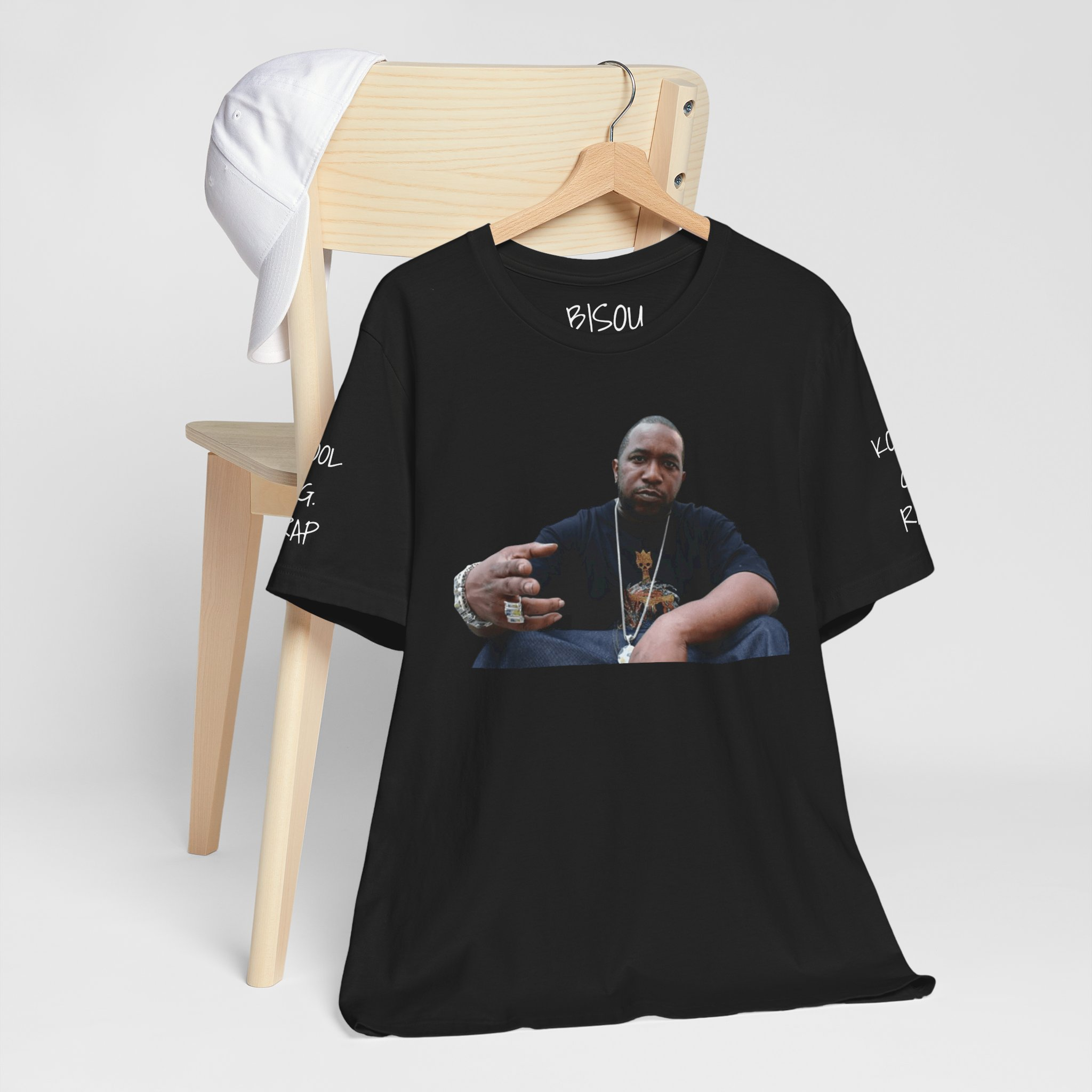 MAN AT WORK - Street Style Jersey Tee, Hip Hop Fashion Shirt, Casual Wear Tee - Image 2