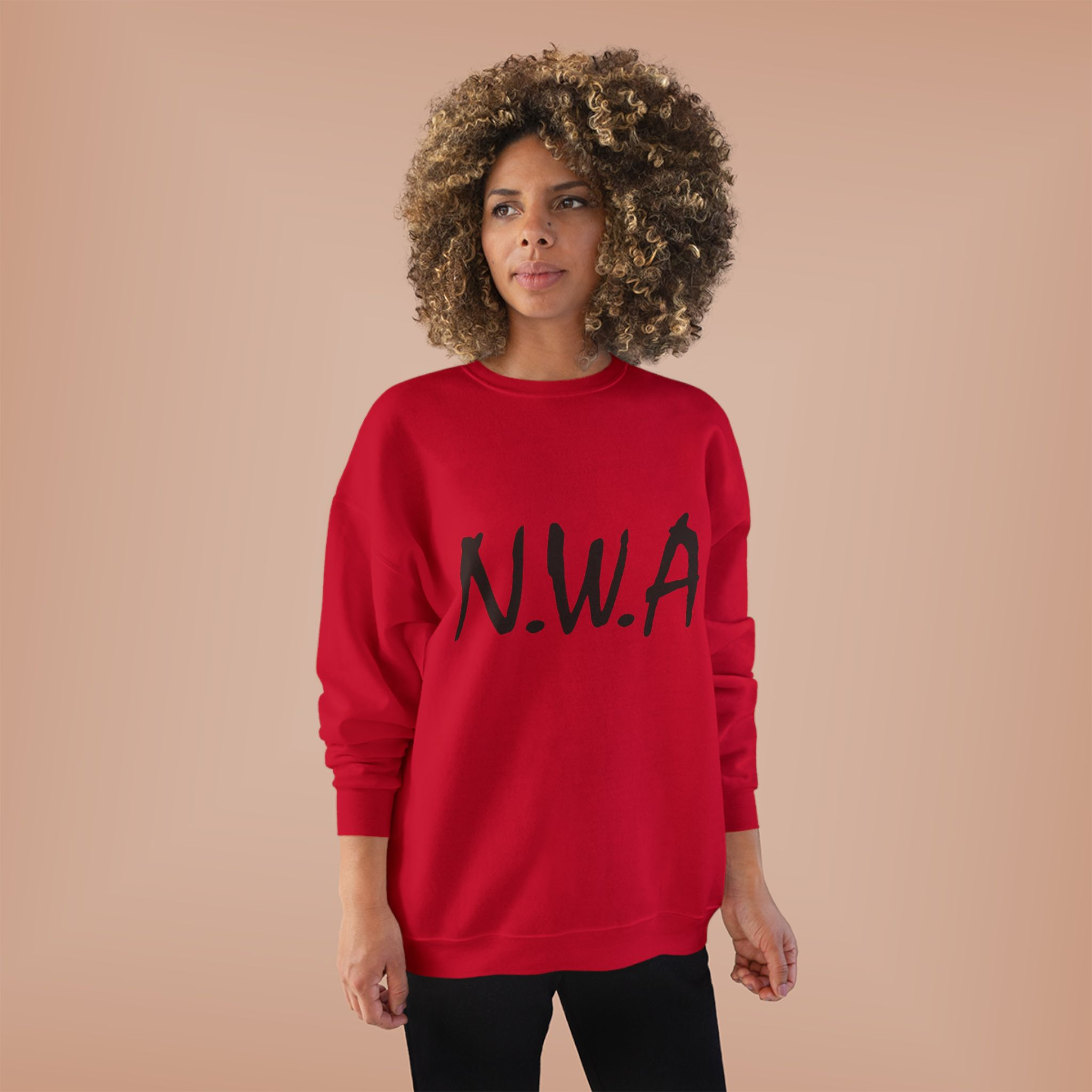 NWA Unisex EcoSmart Sweatshirt | Stylish Crewneck for Music Lovers