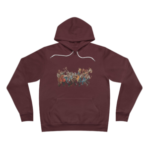 "Sugar Shack" Artistic Unisex Hoodie with Inspirational Design