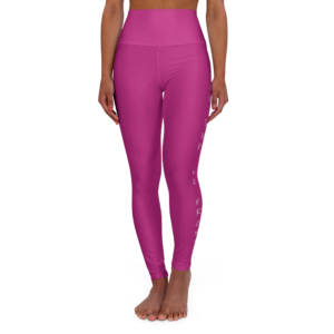 BISOU High Waisted Yoga Leggings - Comfortable Activewear for Workouts